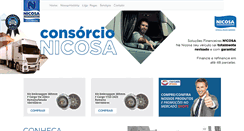 Desktop Screenshot of nicosa.com.br
